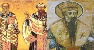 Атанасовден е. Почитаме светители Атанасий и Кирил Алексaндрийски и първия Търновски патриарх св. Йоаким I