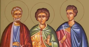 Почитаме паметта на св. мъченици Мина, Ермоген и Евграф