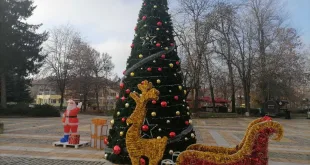 Община Левски – коледно-новогодишна украса (ФОТОРЕПОРТАЖ)