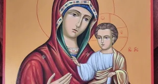Икони на Пресвета Богородица бяха дарени на новостроящия се храм „Свети Николай“ в с. Ясен