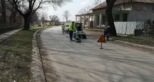 Община Белене е закупила студена смес за тампониране на дупките по уличните платна