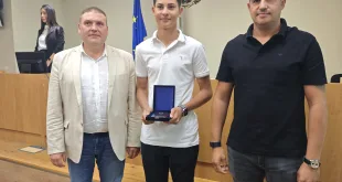 Местната власт в Плевен отличи медалист от Европейското първенство по стрелба