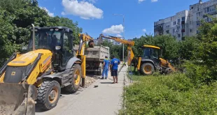 Започна реконструкция и доизграждане на вътрешна водопроводна мрежа в жк „Дружба“ 3 и 4 и промишлена зона